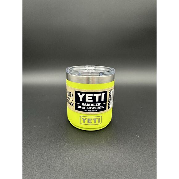 YETI Chartreuse 10 oz Rambler Stackable Lowball Limited Edition - RETIRED - Picture 1 of 3